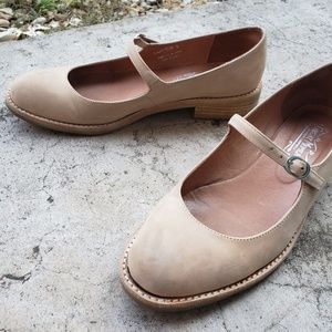 Jeffrey Campbell suede maryjane pumps